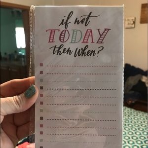 Brand new checklist magnetic notepad
